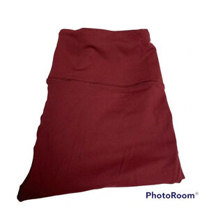 RBX active wear pants size XL Capri length brick red color